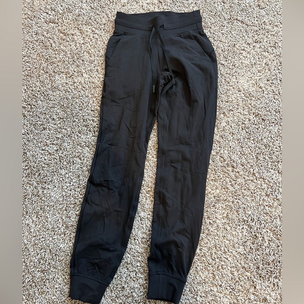 Lululemon ready to rulu high rise jogger black